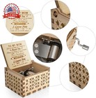 You Are My Sunshine Music Box  Gift For Mom From Daughter  Wood Laser Eng