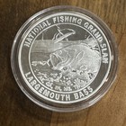 Silver Tone North American Fishing Club Largemouth Bass Coin