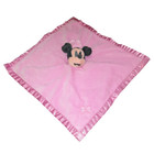 Disney Baby Plush Minnie Mouse Pink Security Blanket Lovey 15 5  X 15 5 