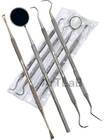Dental Tartar Calculus Plaque Remover tooth Scraper  Dental Mirror   Scaler Set