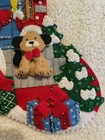 Finished Completed   Lined Bucilla Felt Christmas Stockings  gifting Snowman  