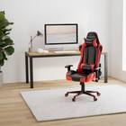  Red Gaming Chair Racing Style Ergonomic Office Chair W  Lumbar   Headrest