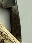 Antique Art Nouveau Nude Lady Straight Razor Figural Celluloid Handle Germany