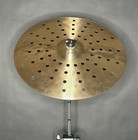 Sonic Sound 18 Inch B20 Holy Crash Cymbal   6 Free Orange Cymbal Pads 