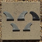 Nvs Futures Fins Rusty 5-fin Set Thruster-quad Apex Series