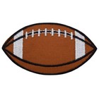 Large Football Applique Patch - Embroidered Sports Team Badge 3 5   iron On 