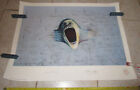 Pink Floyd -the Wall - Scream- Roger Waters Plate Signed Lithograph
