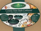 Orgreenic  Kitchenware Ceramic Nonstick Cookware 7 Pc Set New