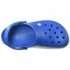 Crocs Unisex Crocband Clog  Bright Cobalt charcoal Us M 7--w9   4330 