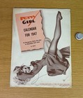 Vintage Petty Girl Calendar 1947 With Original Sleeve Pin Up