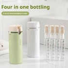 4 In 1 Travel Dispenser  4 Pack 30ml Travel Bottles For Toiletries Containers Et