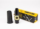 Glory Alto Saxophone Mouthpiece Kit With Ligature one Reed And Plastic Cap-gold