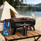 Muphop Powerful Propane Torch Gun  Flamethrower Gun With Adjustable Flame  Bl   