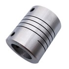 Us Stock 12 7x15 875mm 1 2 x5 8  Flexible Shaft Coupling Rigid Coupler D25 L30