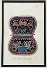 Original 1850 Seneca Native American Pocket Book Print purse indian old new York