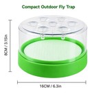 Outdoor Fly Trap Cage Reusable Insect Catcher Garden Patio Bug Trap Tool