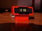 Copal Flip Clock Black Light Alarm New Nos Boxed 220v 50hz Europe Australia Asia