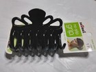 Scunci Jaw Claw Clip No Slip Grip Thick Hair 1 Pc Black