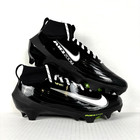 Nike Zoom Air Vapor Pro 1 Football Cleats Black Volt Ice Fb3298-004 Men Size 8 5