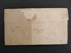 New York  De Ruyter 1827 Stampless Cover  Fancy Ms  Madison Co To Vernon  Ny