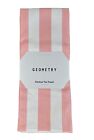 Geometry Kitchen Tea Towel Summer Bold Pink New 18x30