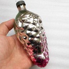 Huge Antique Vintage Russian Glass Christmas Ornament Decoration Big Pinecone