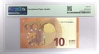Greece 2014 10euro  Banknote Sign M  Dragy   Pmg 66epq    Pick 21y   Y003e1