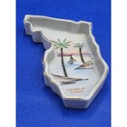 Vintage Acme China Porcelain Florida Souvenir Trinket Dish Made In Japan 4 5x3 