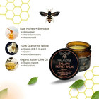 New  Terra Lotus Organic Beef Tallow Balm Raw Honey Citrus Moisturizing Cream