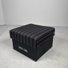 100  Silk Neck Tie  Cufflinks    Pocket Square Striped Set