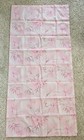 Aquetta Vintage Pink Floral Shower Curtain Butterflies Tropical Boho Barbiecore