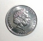 2003 Cook Islands Coin 1 Cent Chicken Hen Rooster Bird Farm Animal
