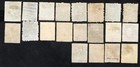 Brazil 1866-77 Stamps Mi 24a 25-35 Different Cancellations Used Cv 345 