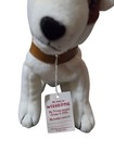 Vintage 1998 Wishbone Stuffed Animal Plush Beanie Toy Dog Tv Show Denny s Tags
