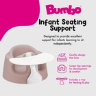 Bumbo Infant Floor Seat Plus  Sit Up Chair  Adjustable Harness  Sonoran Rose