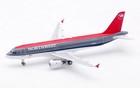 Inflight B-320-nw-318 Northwest Airlines A320-200 N318us Diecast 1 200 Jet Model