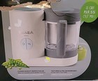 Beaba Babycook Neo Baby Food Blender  Maker  Steamer   Defroster Cloud Grey