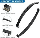 Pack Trailer Leaf Spring  4-leaf Double-eye Spring For 4 000-lb Trailer Axles 1