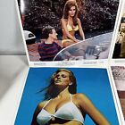 Vintage 1967 Fathom  Movie Lobby Card Raquel Welch Tony Franciosa Set Of 6