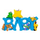 Personalized Baby s First Christmas Baby Boy Word Ornament