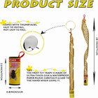 16 Rolls Fly Sticky Trap Paper Insect Bug Catcher Strip Fly Sticker Non Toxic