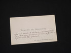 Edmond De Goncourt - Lot - 5 Autographed Cards - Handwritten