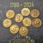 Philippines Spain  9 Pieces  1888 Alfonso Xiii 10 Pesetas Jeton token H1361