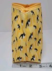 New Multi Use Canvas Zipper Pouch  Boston Terrier Dog Print W  Charm Handmade 