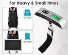 2-pack Travel Digital Travel Luggage Scale - Portable Luggage Scale 110lb 50kg