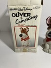 Vintage 80s Disney Oliver   Company Dodger Dog Ceramic Coin Bank Japan