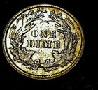 1878 Seated Liberty Silver Dime 10c Better Date High Grade Au Strong Luster