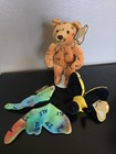Unique 1999 Muhammad Ali Salvino s Bammers Set 3 Bear  Butterfly  Bee Plush