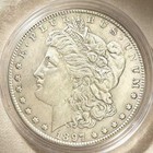 1897-p Morgan Silver Dollar Loose Vintage Us Mint Key Date  1