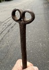 Early 18thc Country Kitchen American Wrought Iron Hearth Shovel Hearth Fireplace